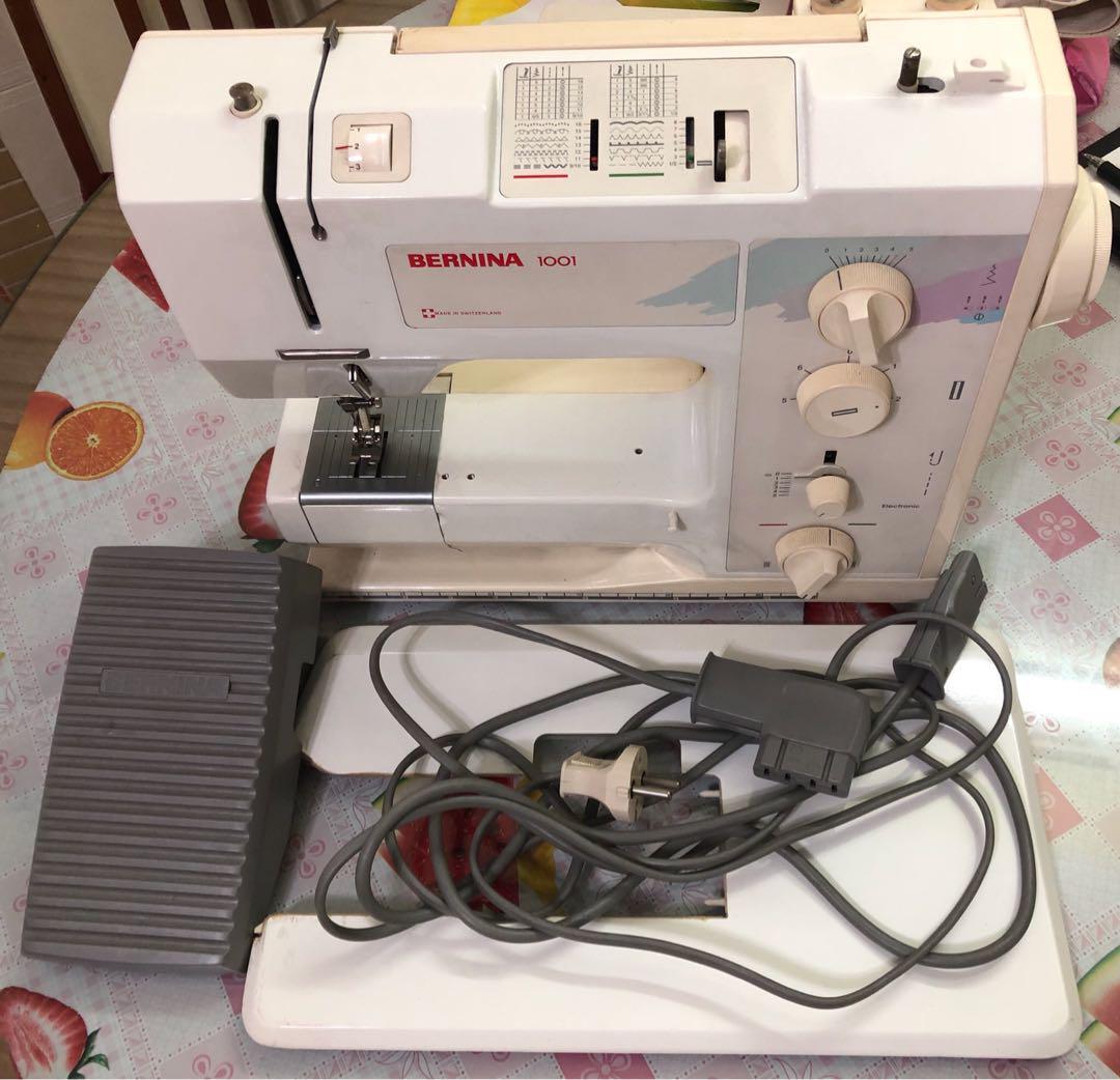 Sewing Machine bernina 1001 made in Switzerland, TV & Home Appliances