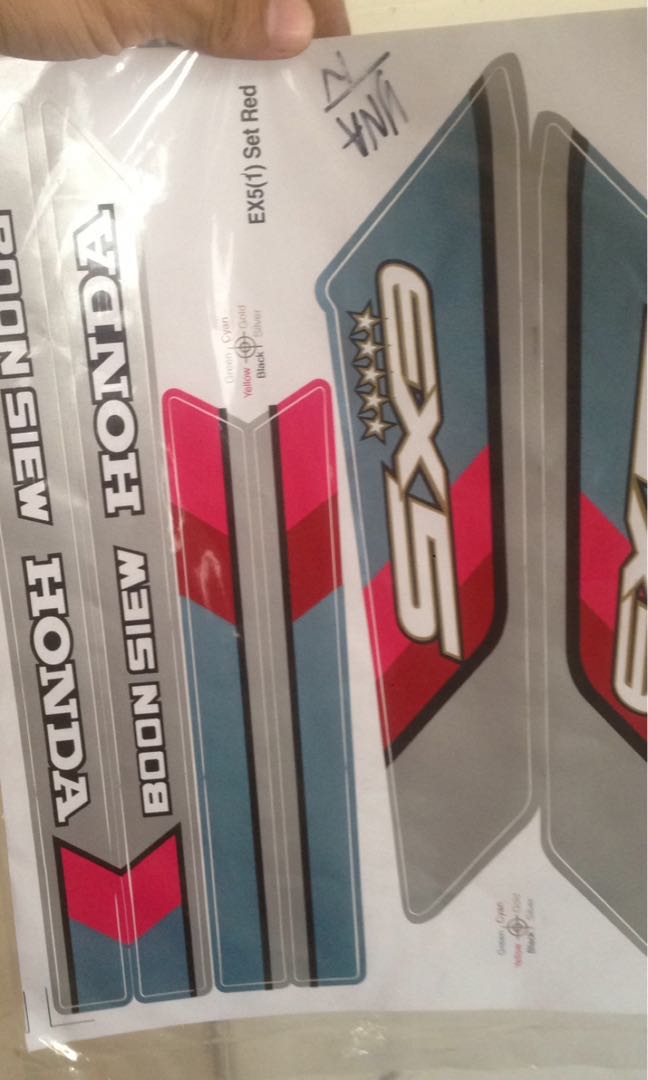 stripe oem HONDA EX5 5star Motorbikes on Carousell
