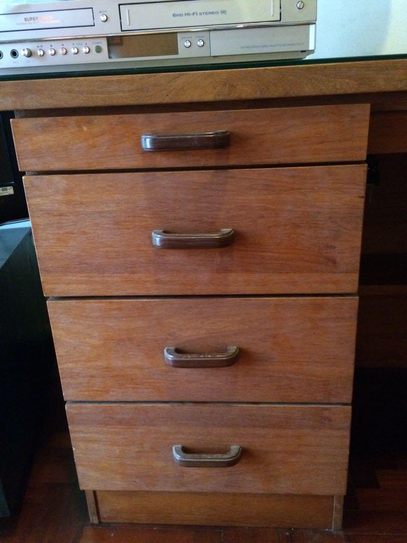 Study Table (Category: Tables & Sets) located in Singapore. Submitted by capybara38 (Listing ID 174960096, Image 2). Description: To bless. Giving away as moving house to a smaller house. 214x 61x 76 cm (height) .