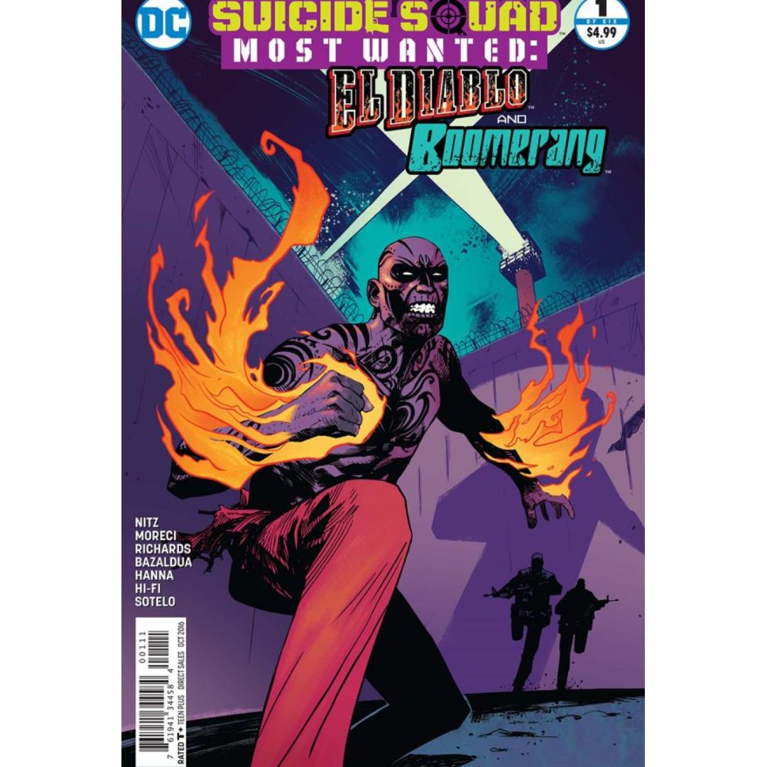 Suicide Squad Most Wanted El Diablo 1 6 Dc Boomerang