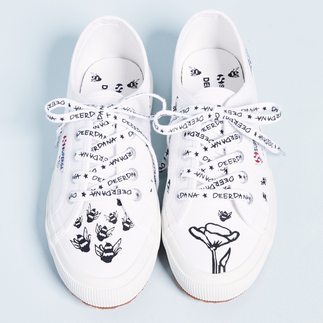 Superga 2750 Deer Dana Bees Sneakers Women s Fashion Footwear