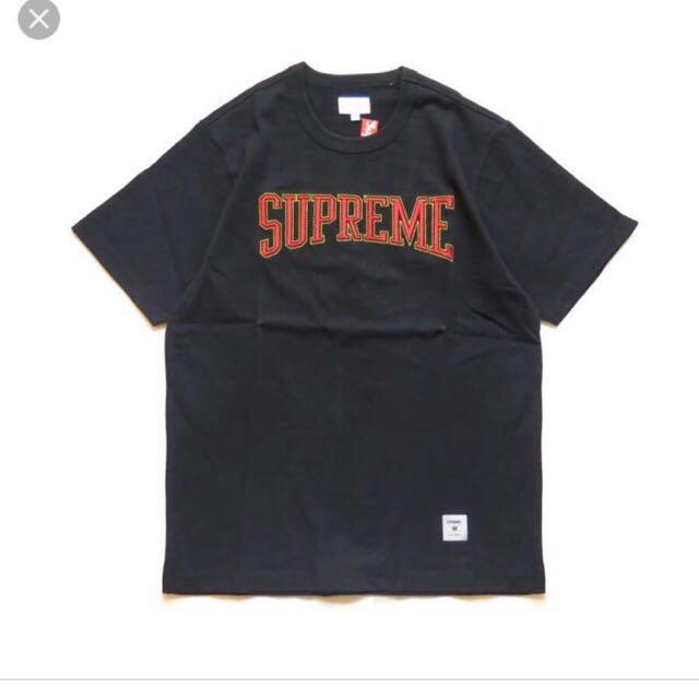 Supreme arc logo tee store