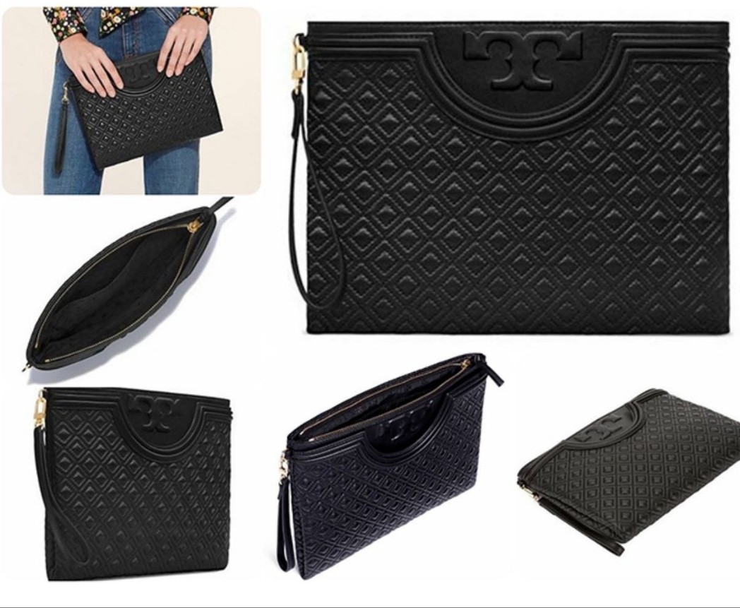 tory burch large clutch