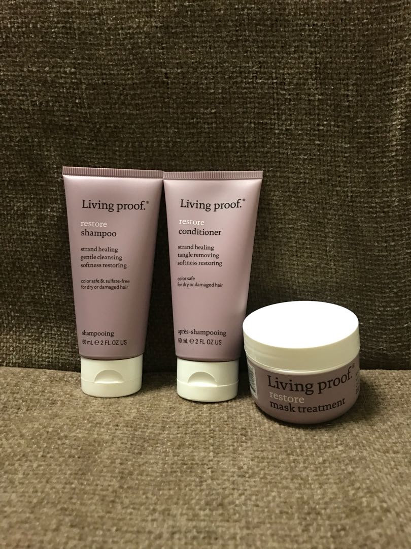Usa Living Proof Restore Hair Travel Kit Beauty Personal Care Hair On Carousell