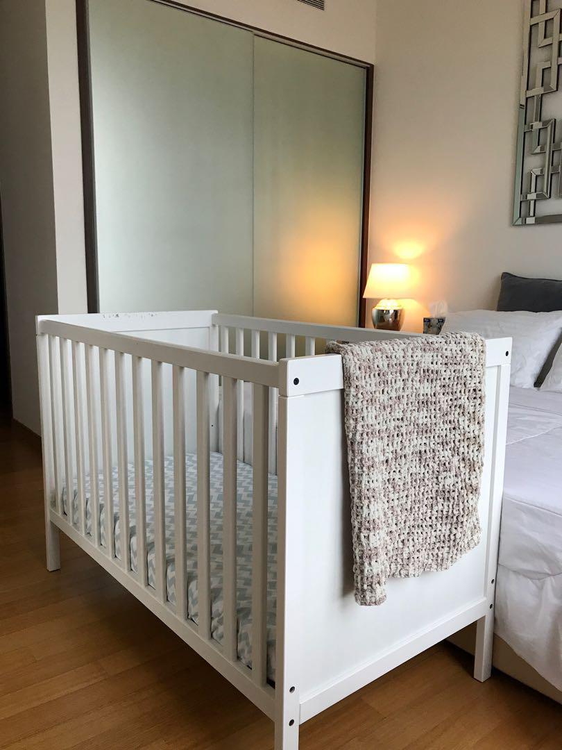 ikea baby cribs with changing table