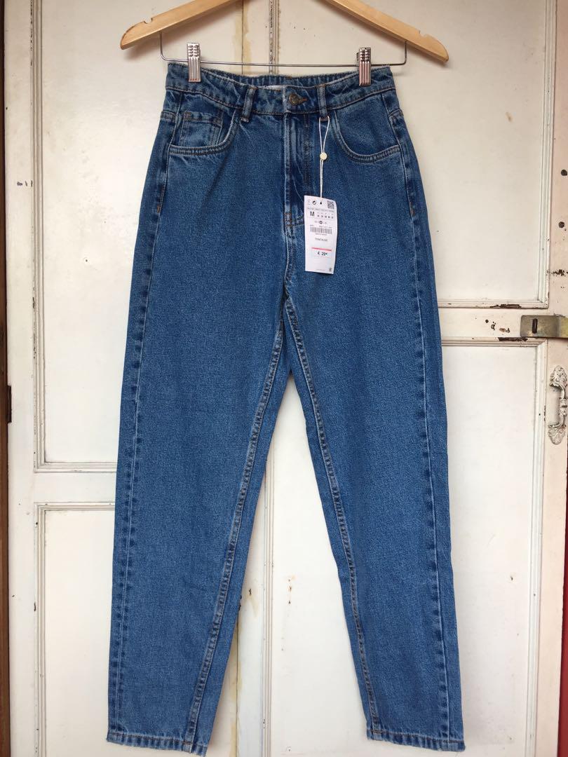 ZARA HW Vintage Mom Jeans Women s Fashion Bottoms Other Bottoms
