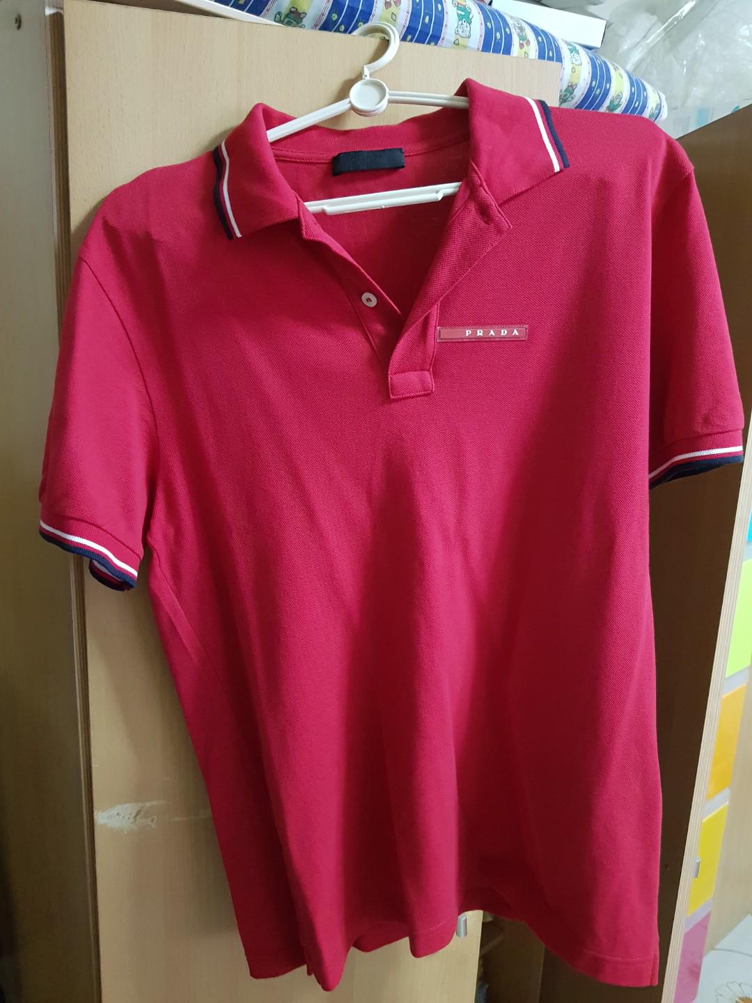prada polo tee