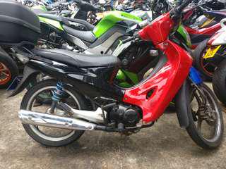Weekly rental of honda wave!