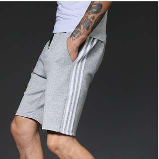 🆕$10 [Instock] S0027 Grey Stripes Shorts
