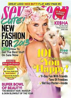 Seventeen magazine Kesha