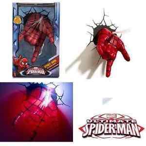 3d Deco Light Spiderman Hand Night Light On Carousell