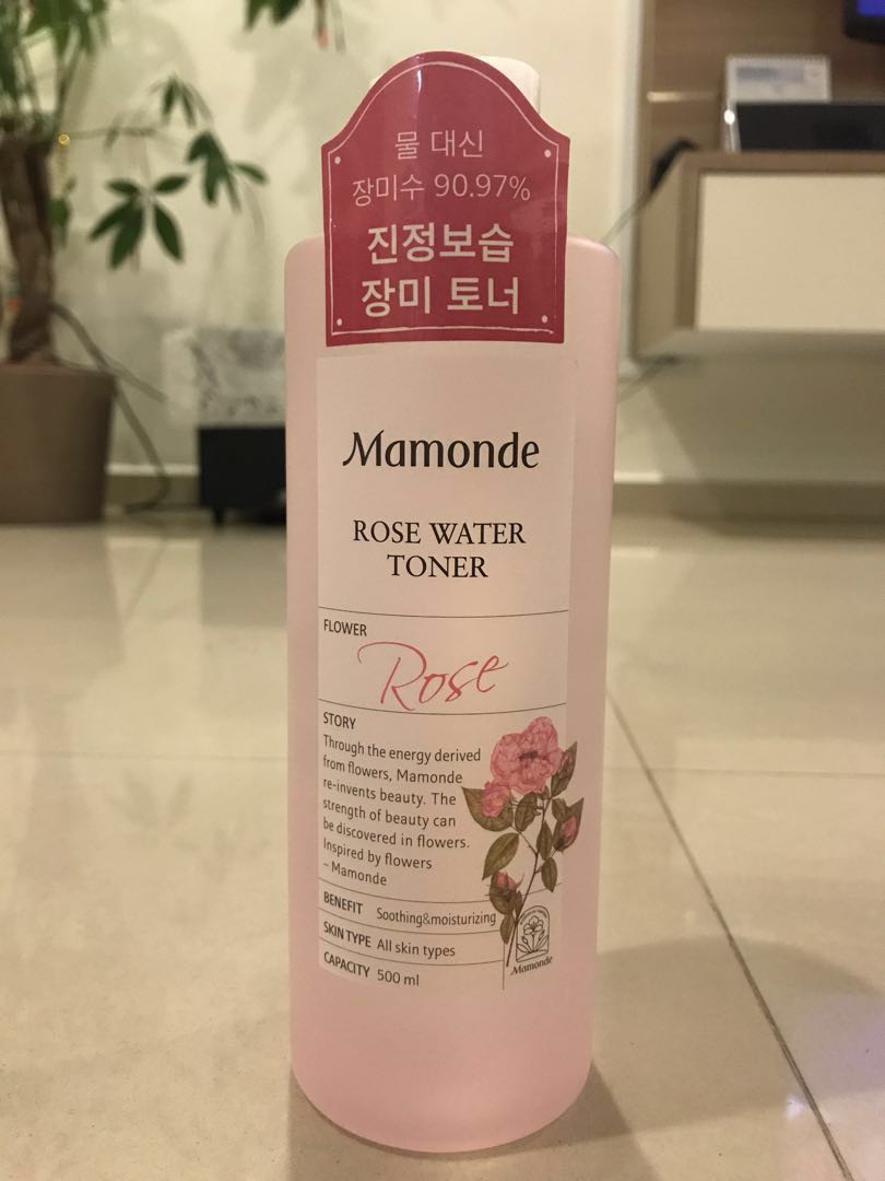 mamonde rose water toner watson
