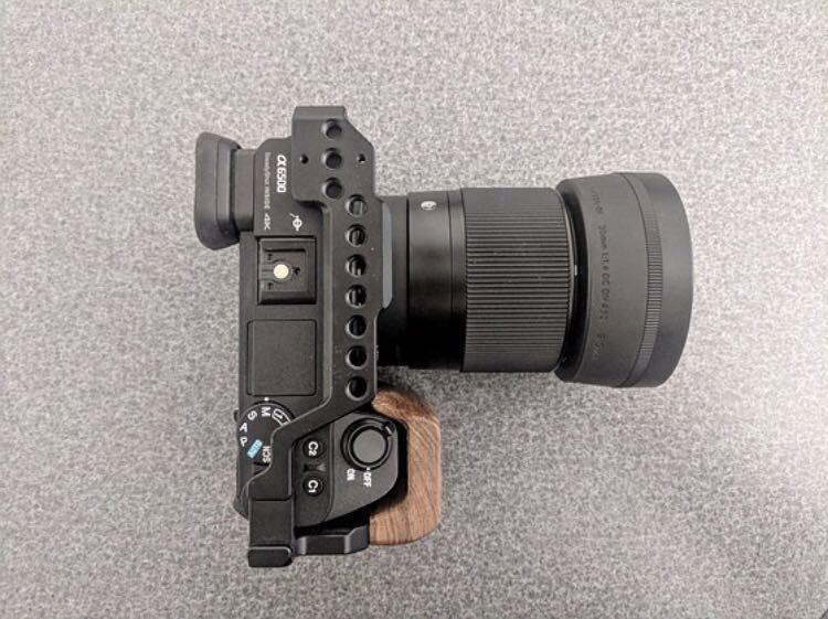 A6300 A6500 Smallrig Cage With Wooden Handle Photography Camera