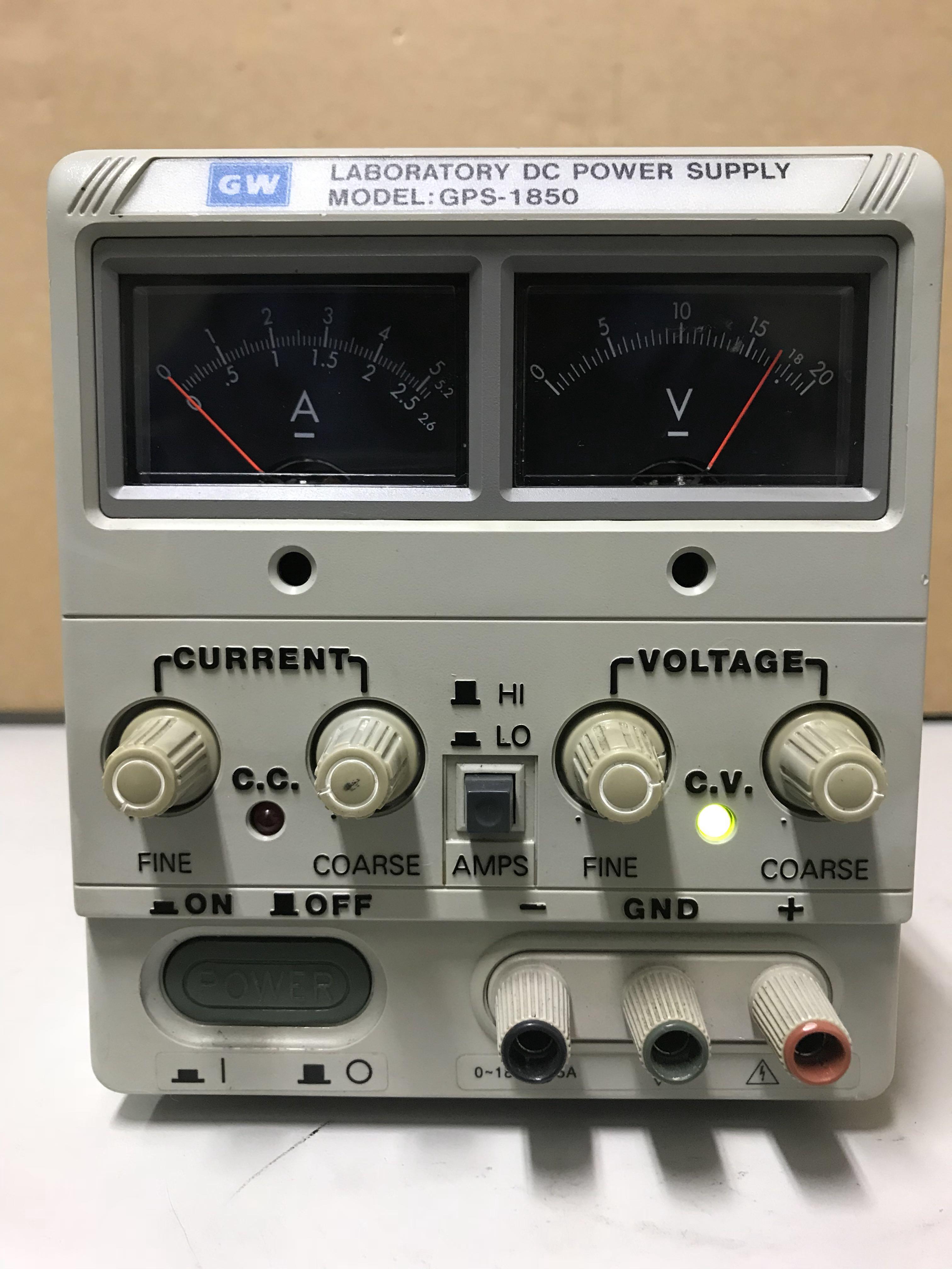 Adjustable Analog DC Power Supply Unit DC018V 5A, Computers & Tech