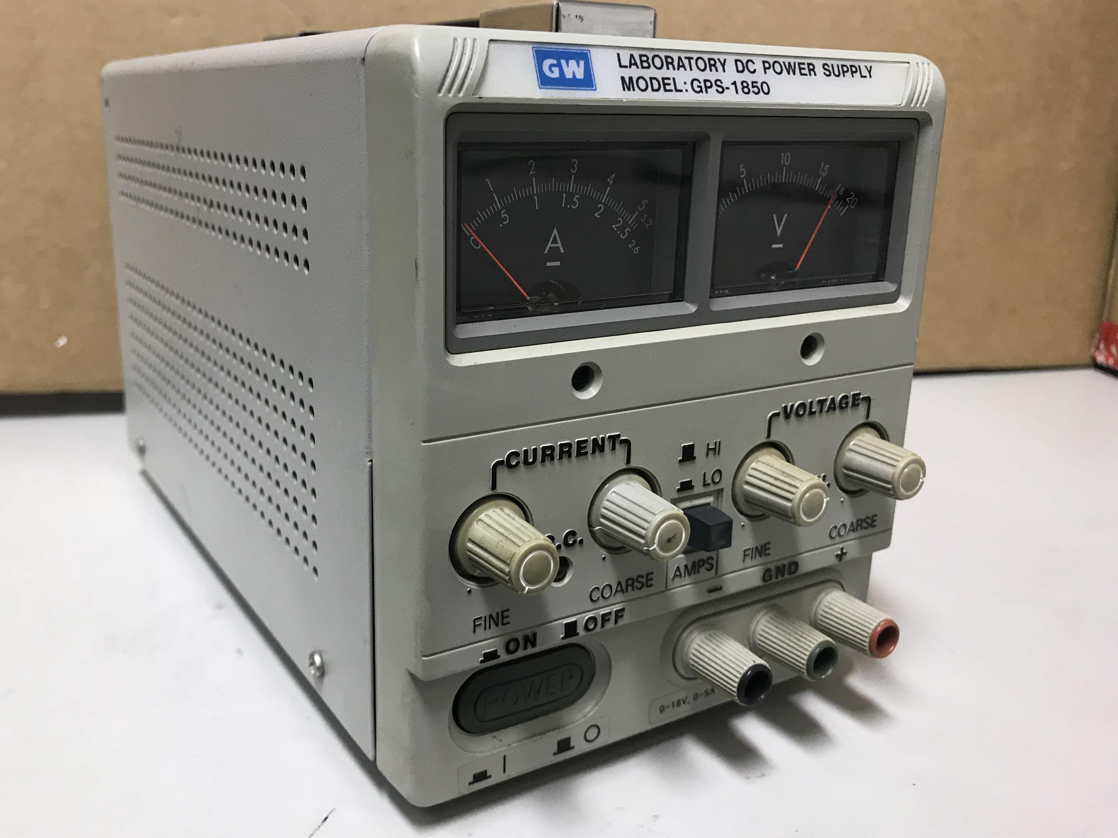 Adjustable Analog DC Power Supply Unit DC018V 5A, Computers & Tech