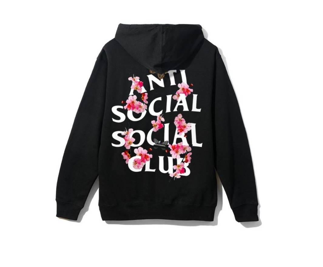 Anti social social club cherry blossom kkoch Men s Fashion Tops