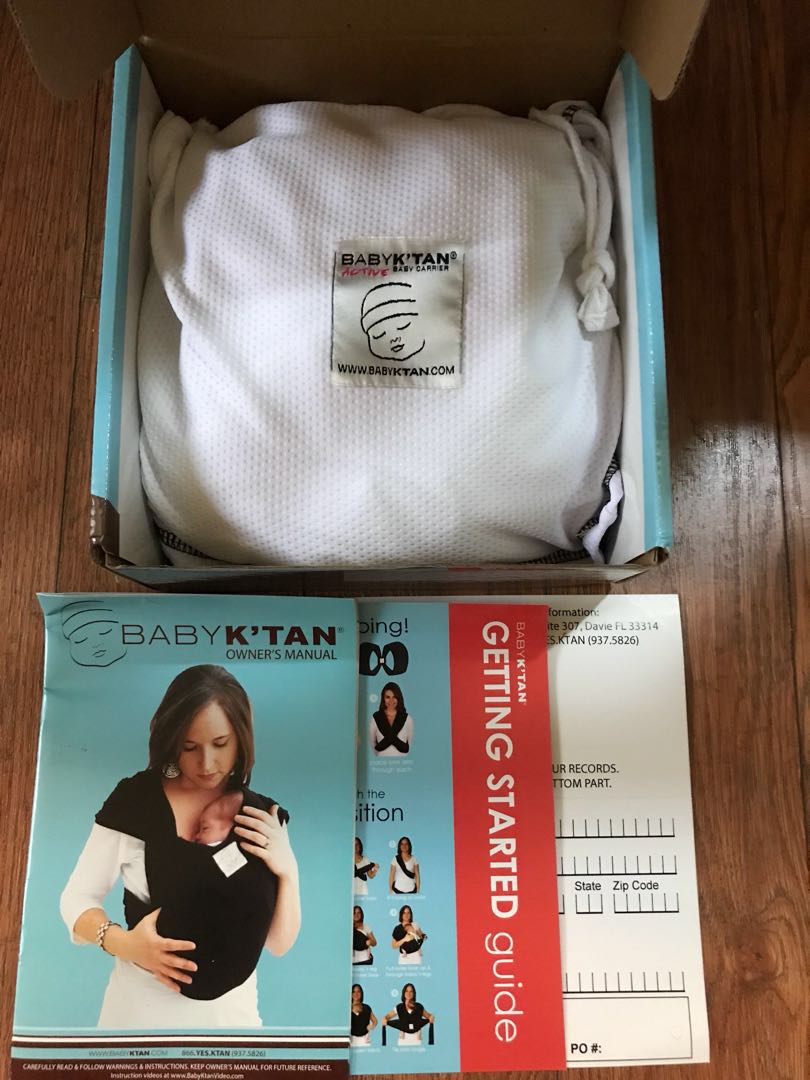 Baby K Tan Active Baby Carrier Ktan K Tan Babies Kids Going Out Carriers Slings On Carousell