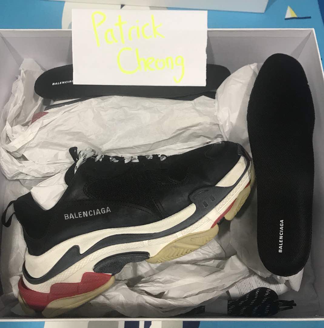 Balenciaga triple s bred price Clearance