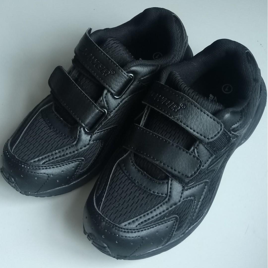 Size 1 black school shoes Clearance