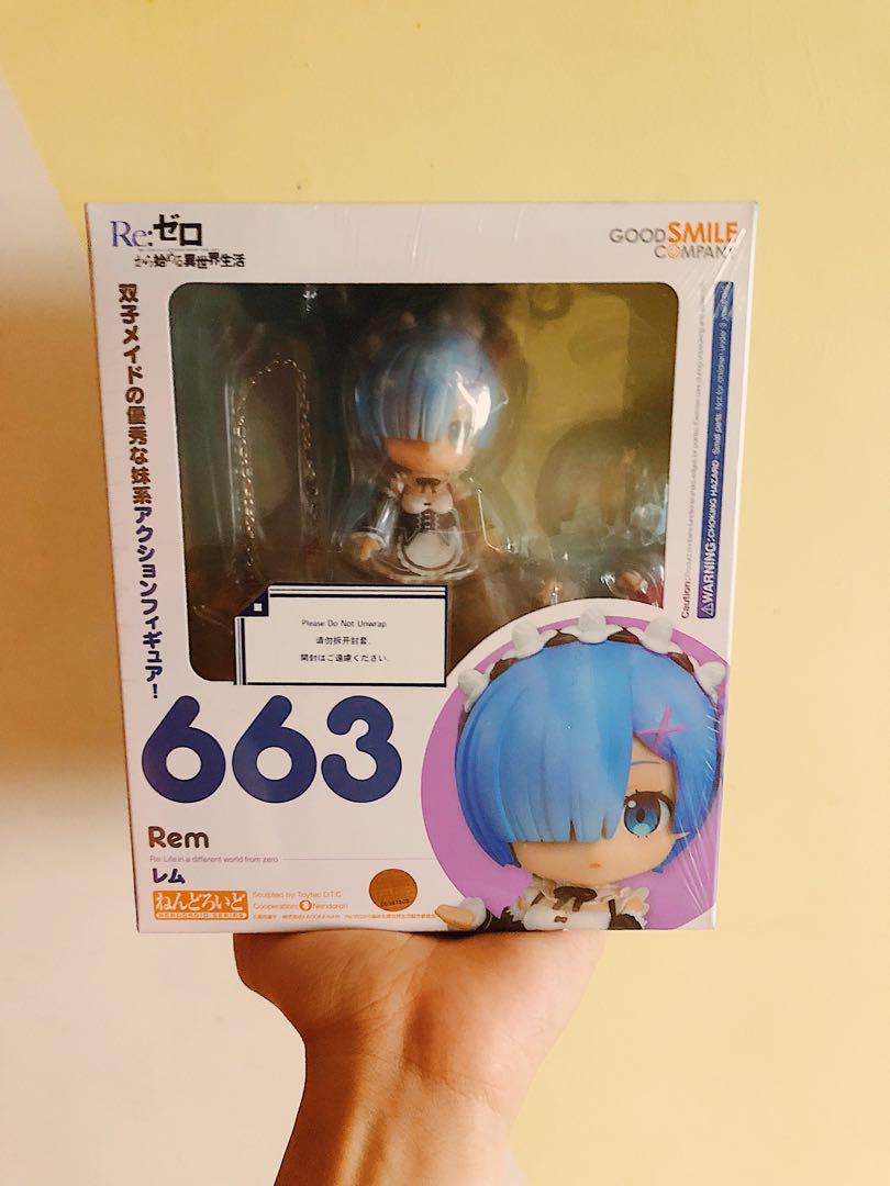 Brand New Nendoroid 663 Rem Hobbies Toys Toys Games On Carousell Brand New Nendoroid 663 Rem Hobbies Toys Toys Games On Carousell