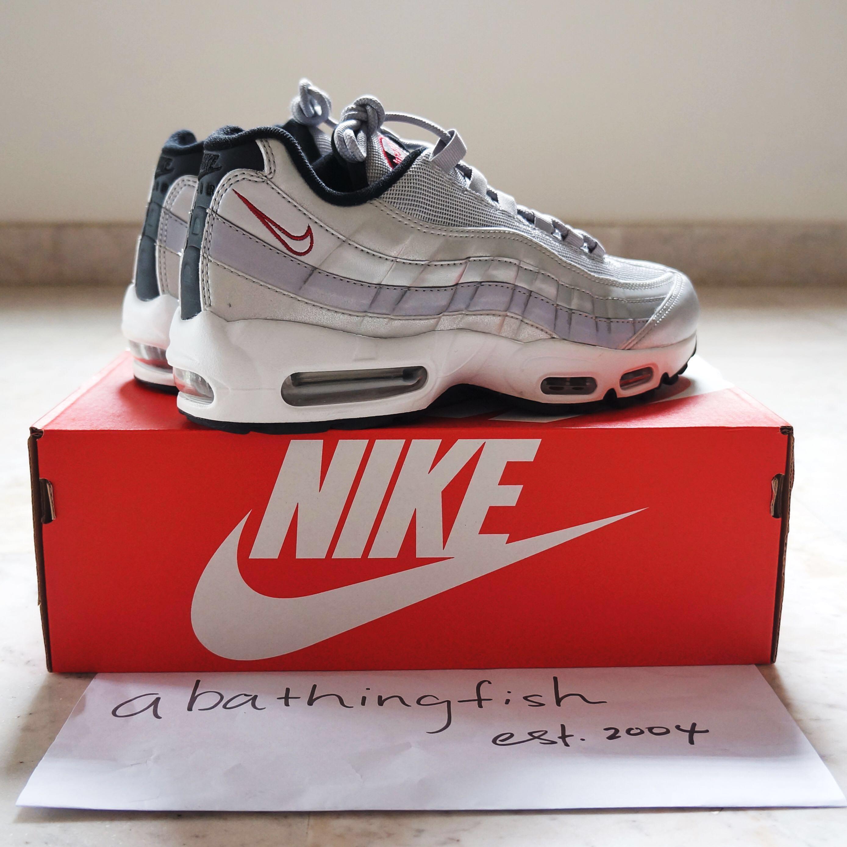 Nike air max 95 sale premium qs silver bullet