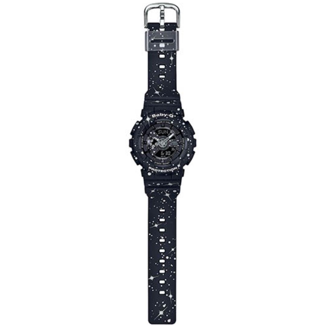 CASIO Baby-G BA-110 series BA-110ST BA-110ST-1A 黑色BabyG BA110ST