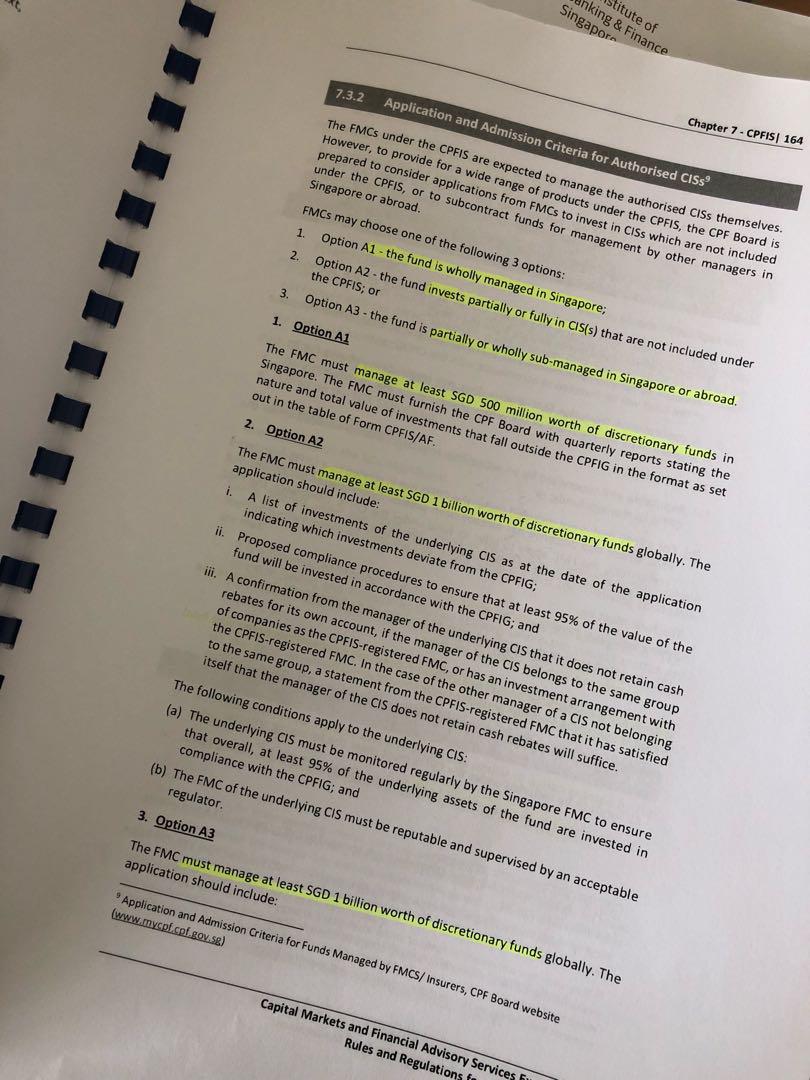 CMFAS MODULE 3, Hobbies & Toys, Books & Magazines, Assessment Books on ...