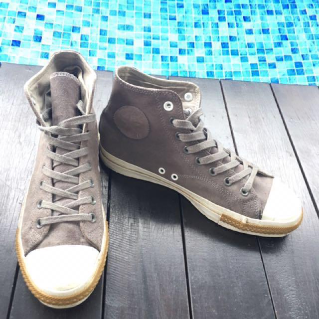 Converse Chuck Taylor Hi Grey Suede Gum sole 42