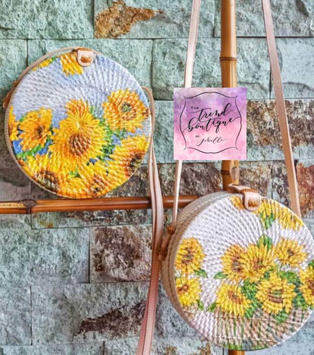 Rattan handbags wholesale store