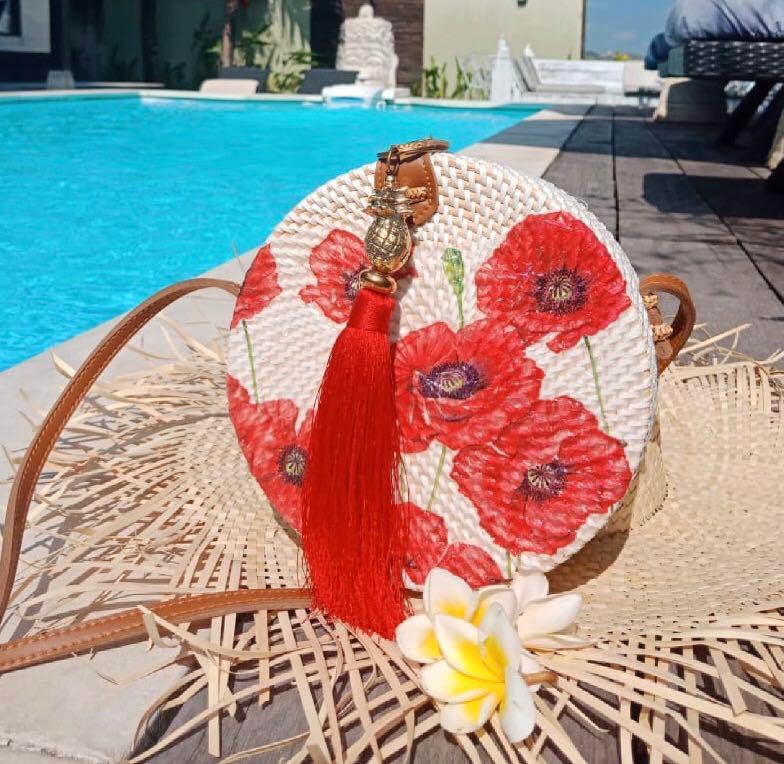 Decoupage Rattan Bag Wholesale Women s Fashion Bags Wallets