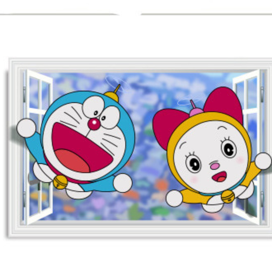 Wallpaper Doraemon 3d Wall Stickers Luxury Accessories Others On Carousell HD