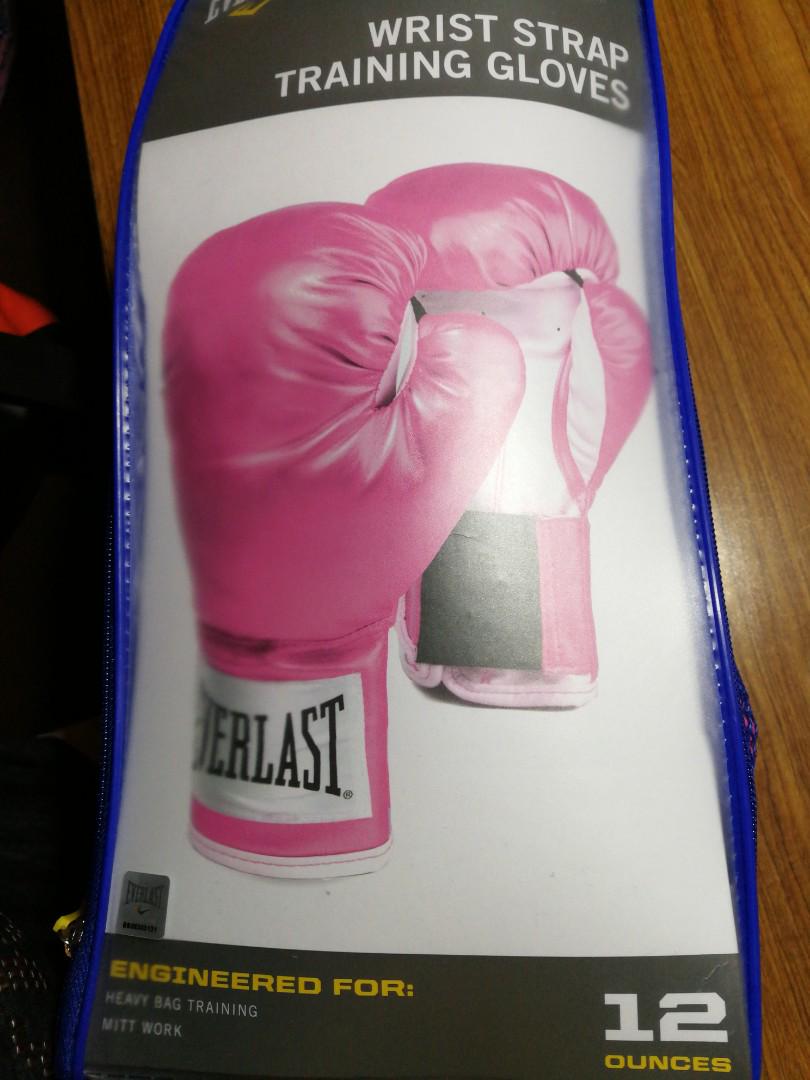 Everlast wrist strap training gloves shop