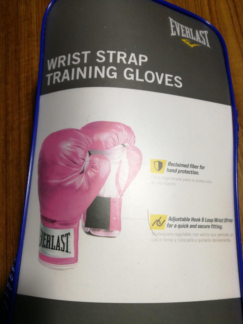 Everlast wrist store strap training gloves