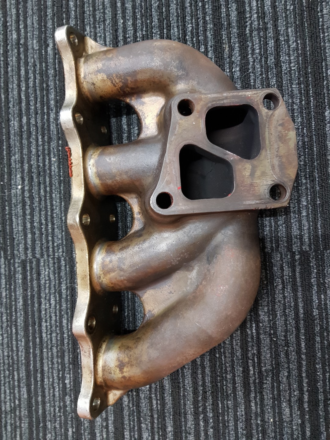 Evo X exhaust manifold, Car Accessories, Accessories on Carousell