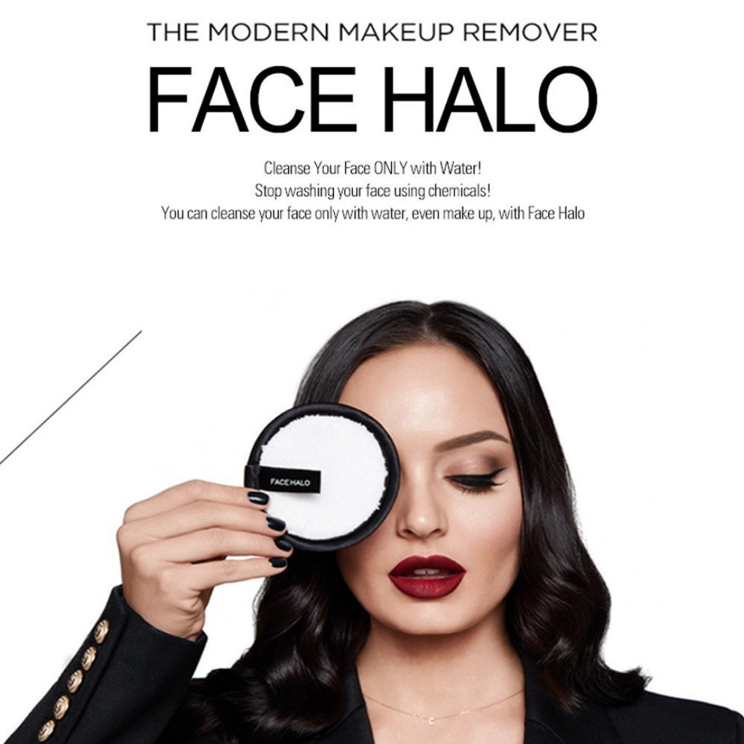 FACE HALO The modern ecofriendly makeup remover pad. Using ONLY