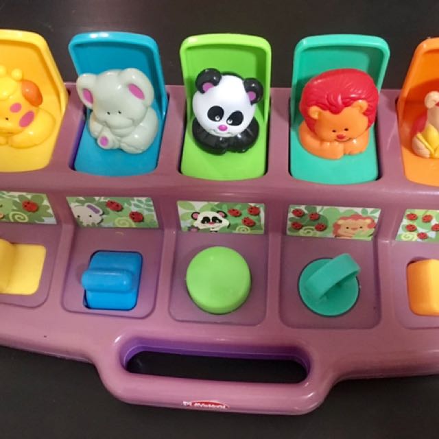 Fisher price pop up toy, Babies & Kids, Infant Playtime on Carousell