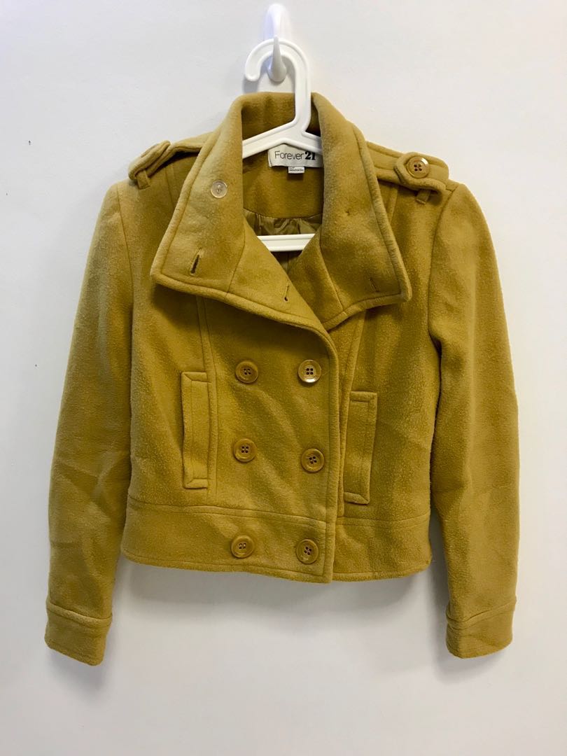 forever 21 yellow jacket