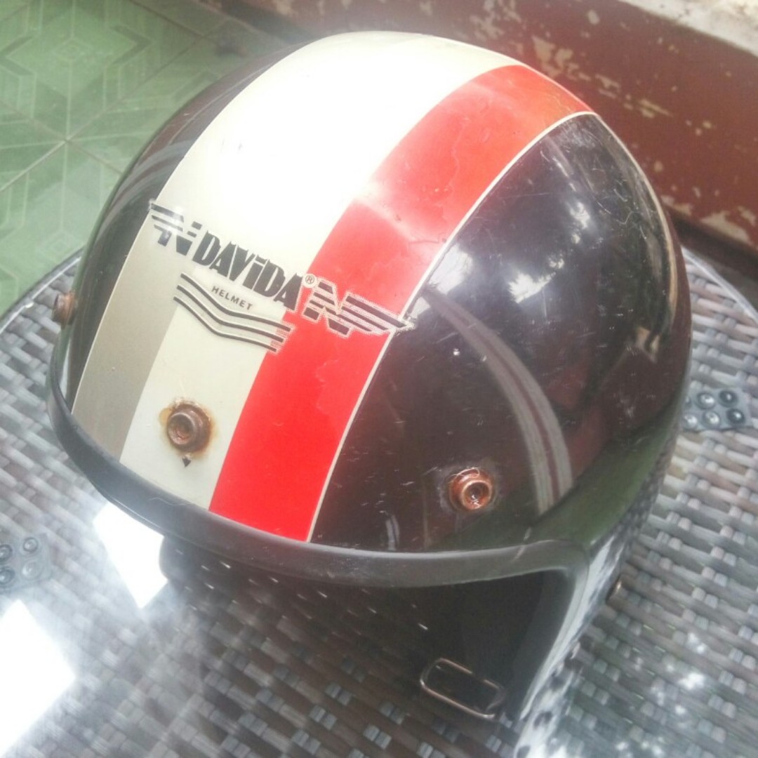 Helm Davida England Fesyen Pria Aksesoris Topi di Carousell