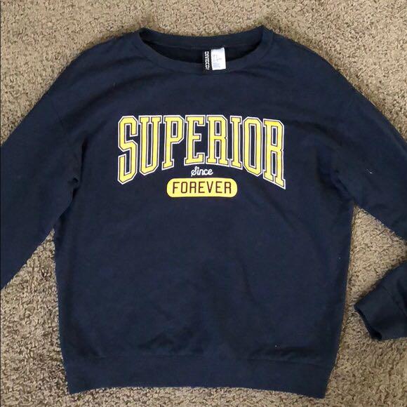 h&m superior sweatshirt