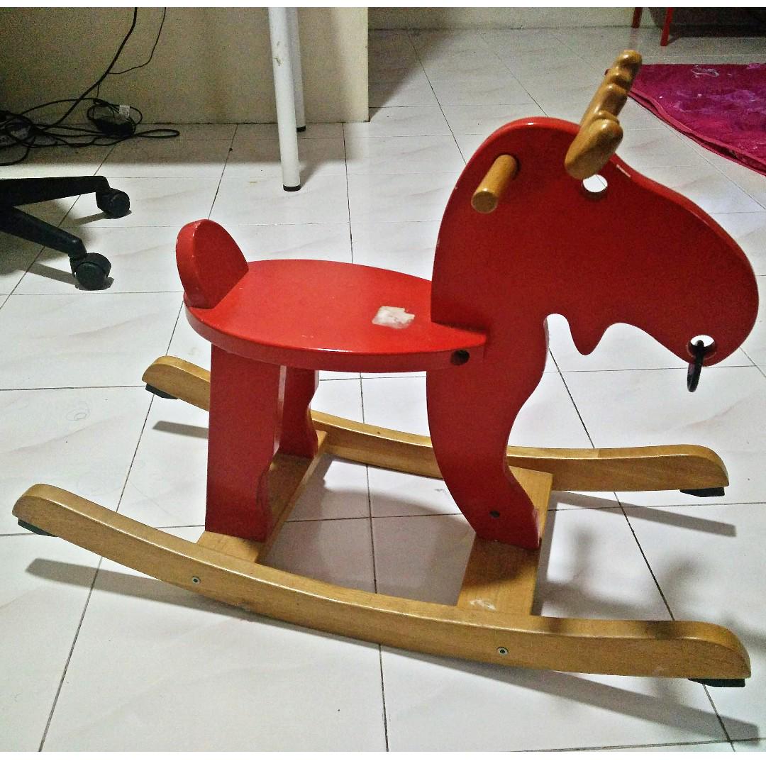 ikea ekorre rocking moose