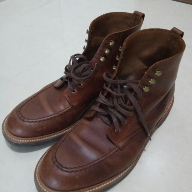 J Crew Goodyear welted Kenton Leather 