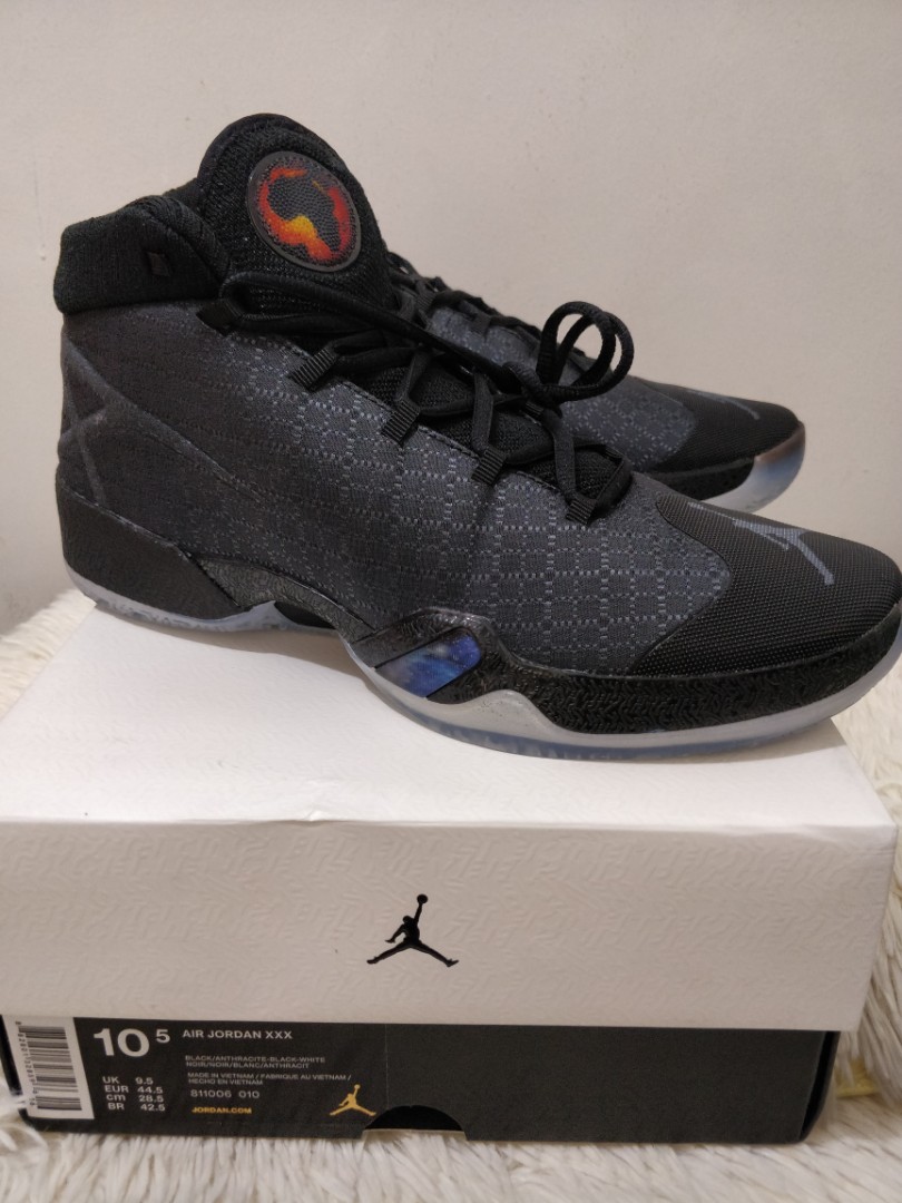 Jordan 30 Black Cat Us Sz 10 5m Men S Fashion Footwear On Carousell