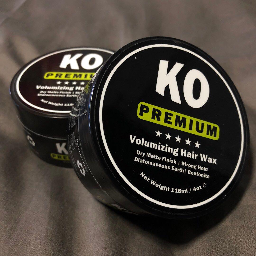 Ko Premium Volumizing Hair Wax Health Beauty Men S Grooming On