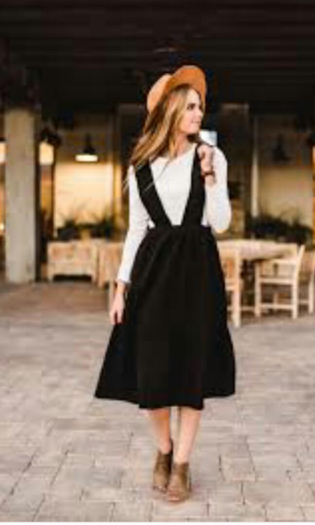 Korean top jumper skirt