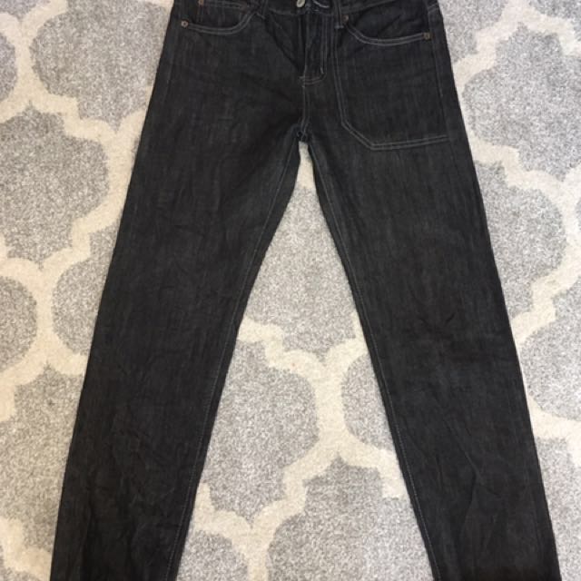 levis 501 black selvedge