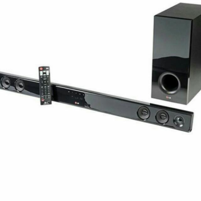 Lg nb3530a soundbar speakers top