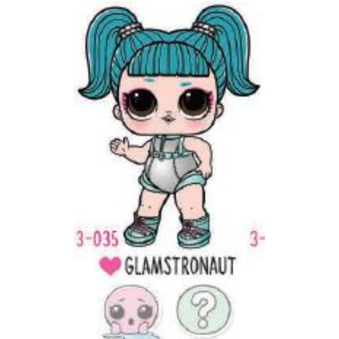 Lol glamstronaut top colour change