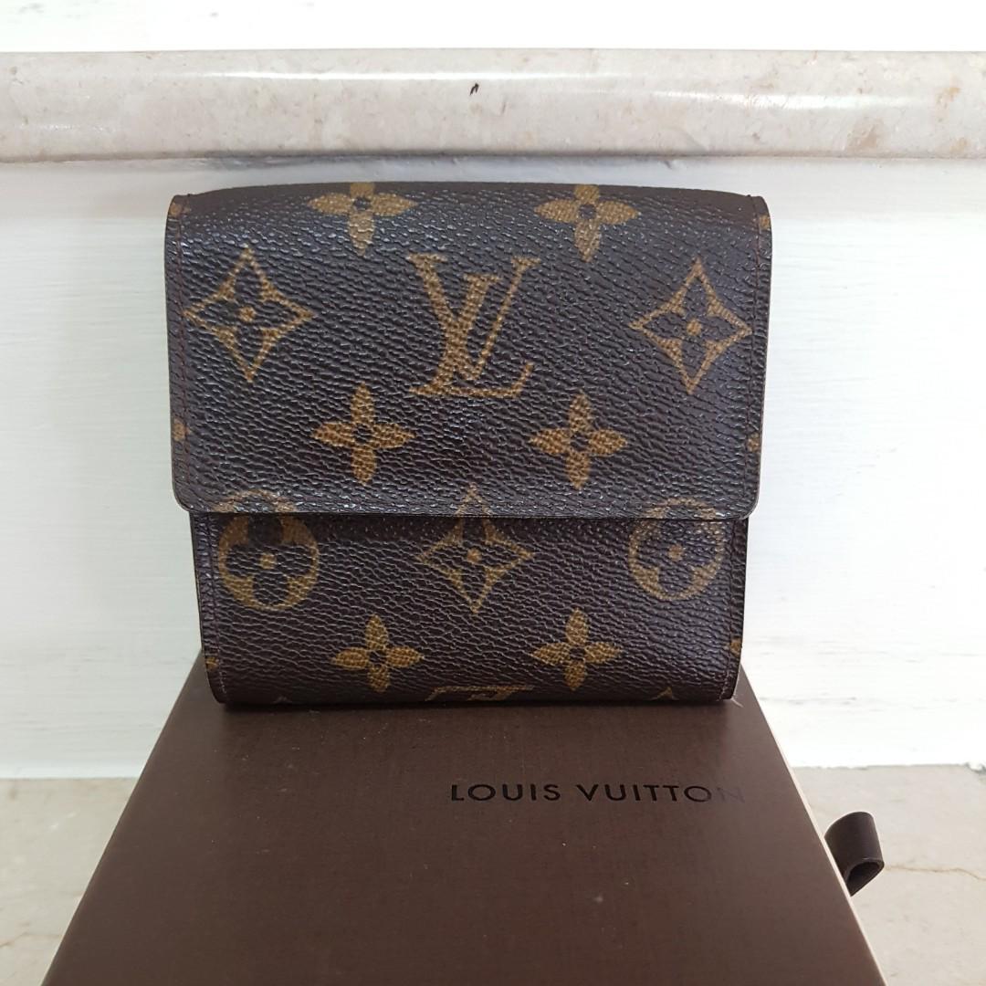 Authentic Louis Vuitton Monogram Elise Wallet, Date code: SP0997, Luxury on  Carousell