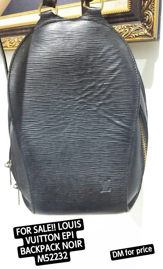 LOUIS VUITTON EPI MABILLON BACKPACK, Fesyen Wanita, Tas \u0026 Dompet di  Carousell