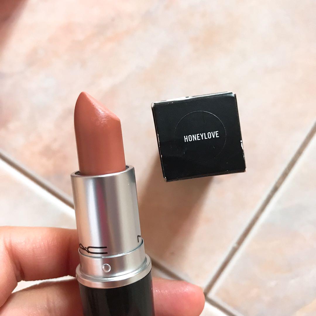 Mac Matte Lipstick Honey Love Olshop Fashion Olshop Produk Kecantikan Di Carousell